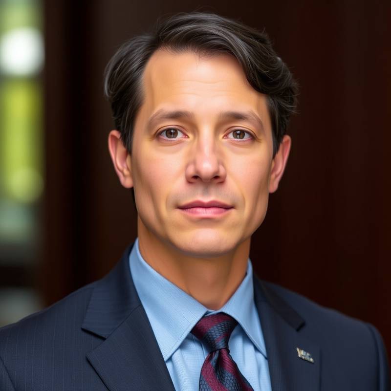 Professional portrait of the lawyer